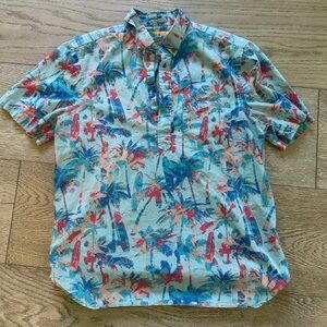 Chubbies Hawaiian Surf 2 Print Men's Pullover Short Sleeve Shirt